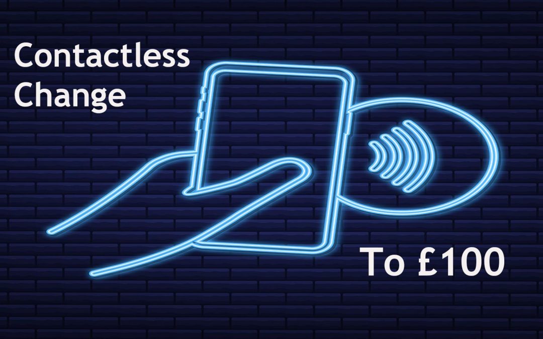 Contactless Card Change to £100